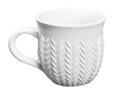 Bisque Stitched Mug (Case of 6)