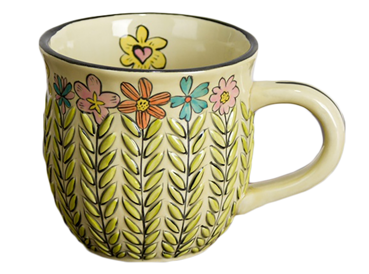 Bisque Stitched Mug (Case of 6)