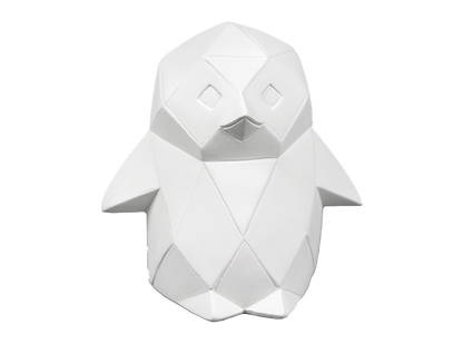 Bisque Penguin Facet-Ini (Case of 6)