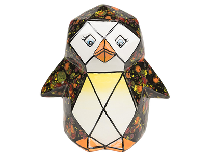 Bisque Penguin Facet-Ini (Case of 6)