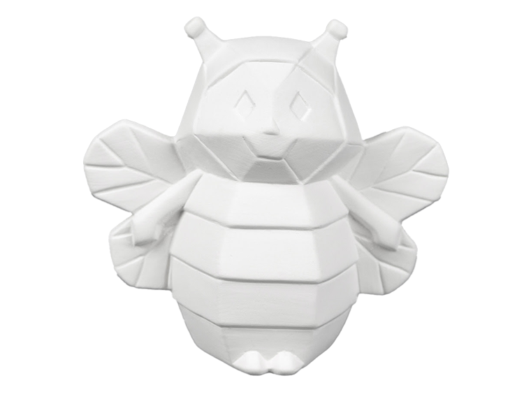 Bisque Bee Facet-Ini (Case of 6)