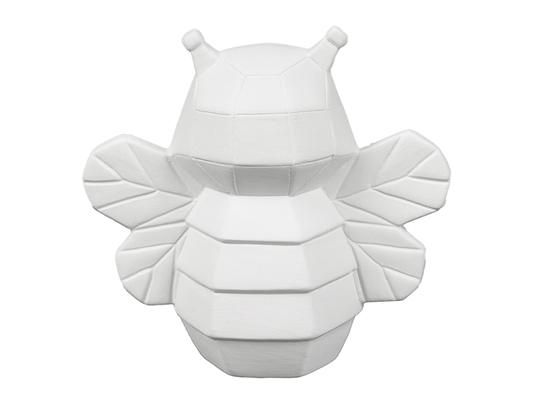 Bisque Bee Facet-Ini (Case of 6)