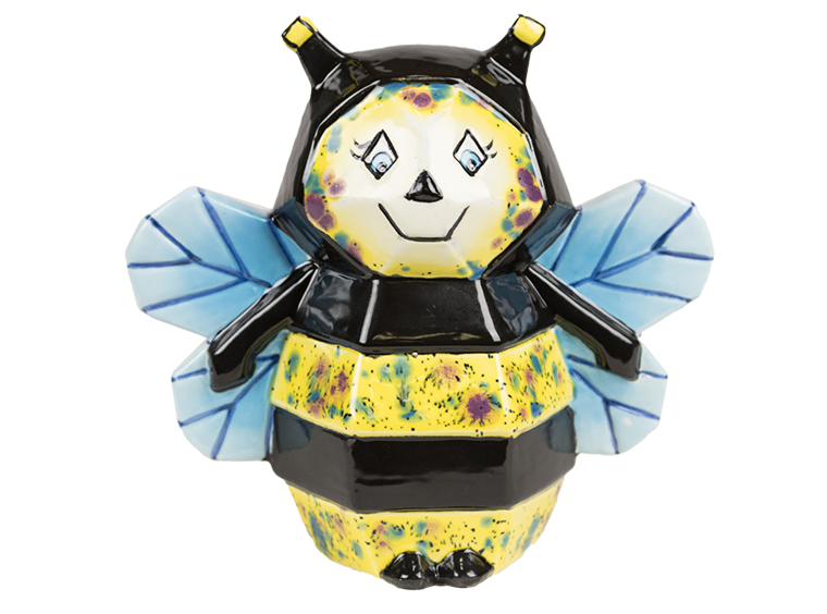Bisque Bee Facet-Ini (Case of 6)