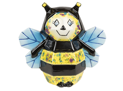 Bisque Bee Facet-Ini (Case of 6)