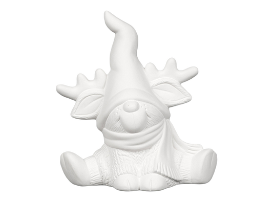 Bisque Reindeer Gnome (Case of 6)