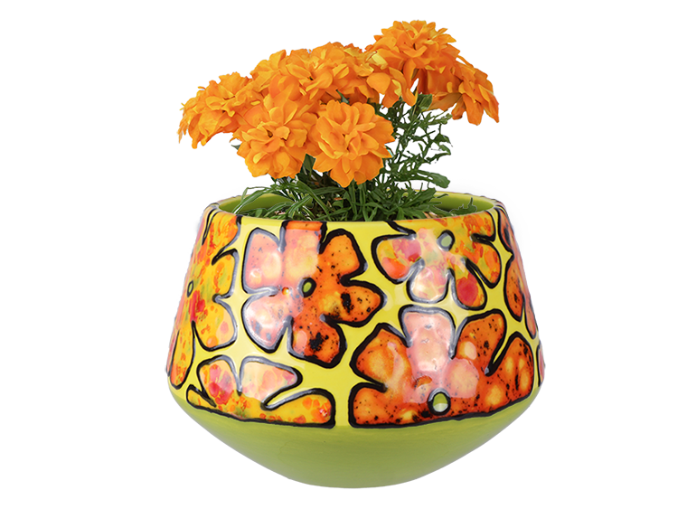 Bisque Flora Vase (Case of 6)