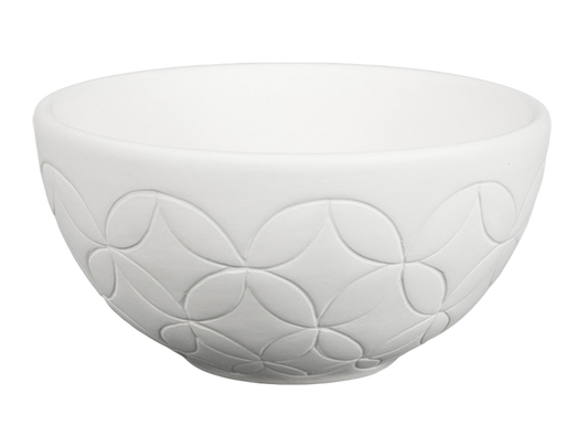 Bisque Mosaic Bowl (Case of 6)