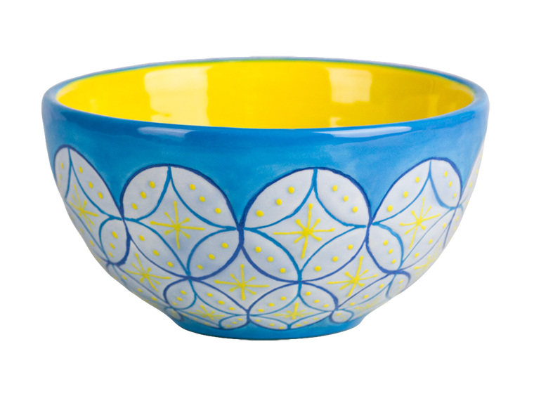 Bisque Mosaic Bowl (Case of 6)