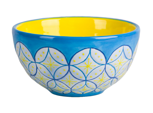 Bisque Mosaic Bowl (Case of 6)