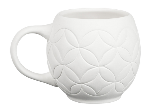Bisque Mosaic Mug (Case of 6)