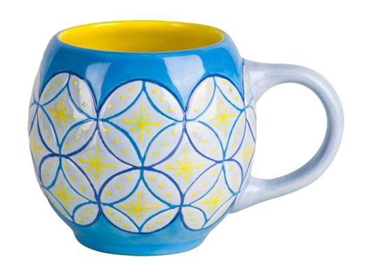 Bisque Mosaic Mug (Case of 6)