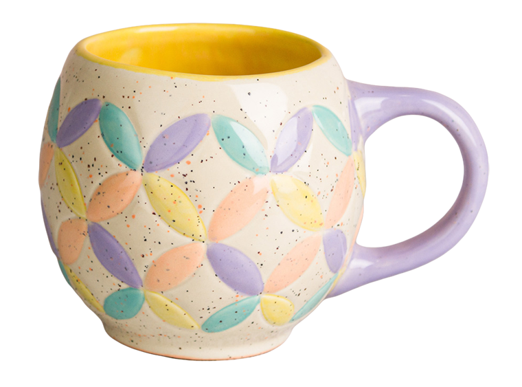 Bisque Mosaic Mug (Case of 6)