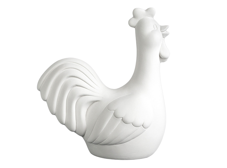 Bisque Fred Rooster (Case of 6)
