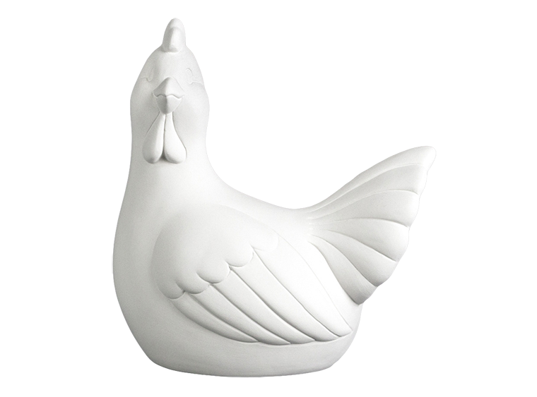 Bisque Ethel Hen (Case of 6)