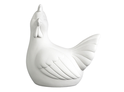 Bisque Ethel Hen (Case of 6)