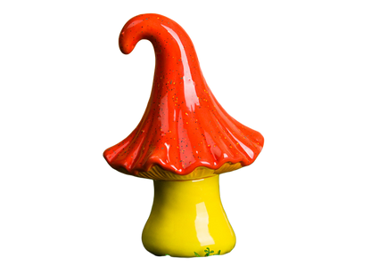 Bisque Curly Mushroom (Case of 6)
