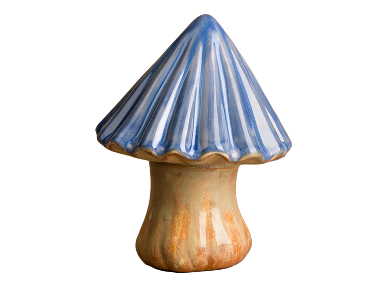 Bisque Ribbed Mushroom (Case of 6)