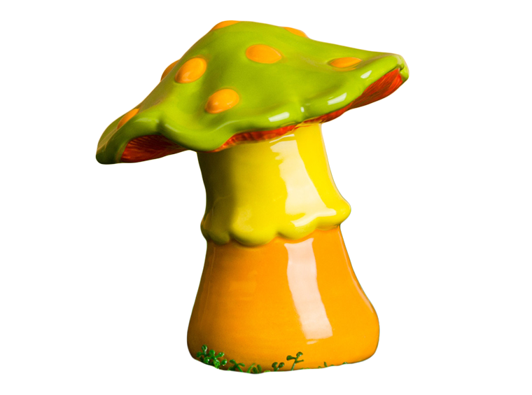 Bisque Dotted Mushroom (Case of 6)