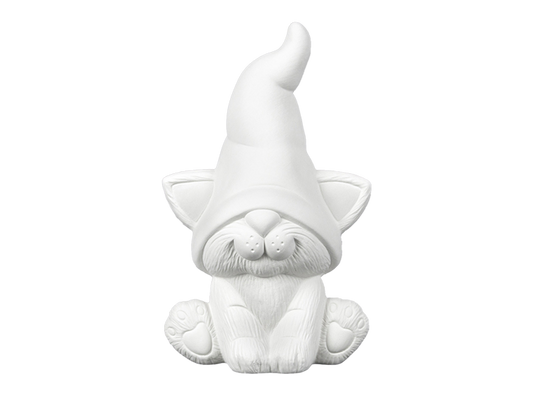 Bisque Kitten Gnome (Case of 4)