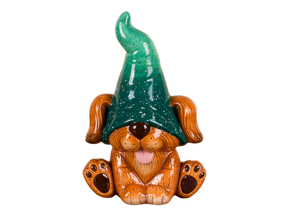 Bisque Puppy Gnome (Case of 4)