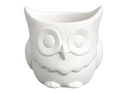 Bisque Small Owl Planter (Case of 2)
