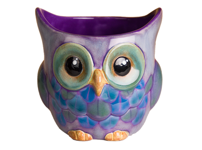 Bisque Small Owl Planter (Case of 2)