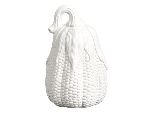 Bisque Tall Corn Pumpkin (Case of 6)
