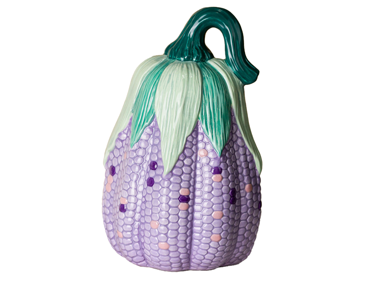 Bisque Tall Corn Pumpkin (Case of 6)