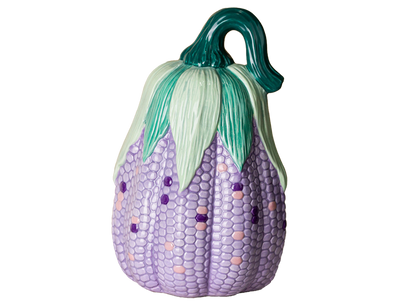 Bisque Tall Corn Pumpkin (Case of 6)