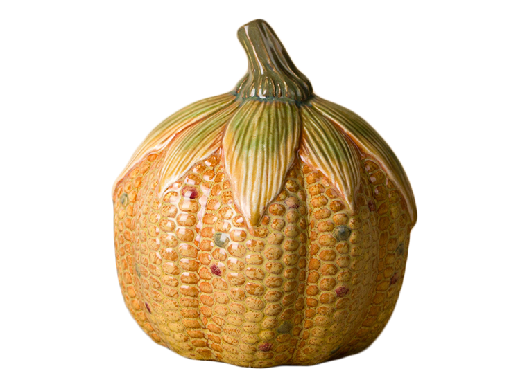 Bisque Short Corn Pumpkin (Case of 6)