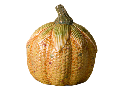 Bisque Short Corn Pumpkin (Case of 6)