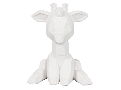 Bisque Giraffe Facet-Ini (Case of 6)