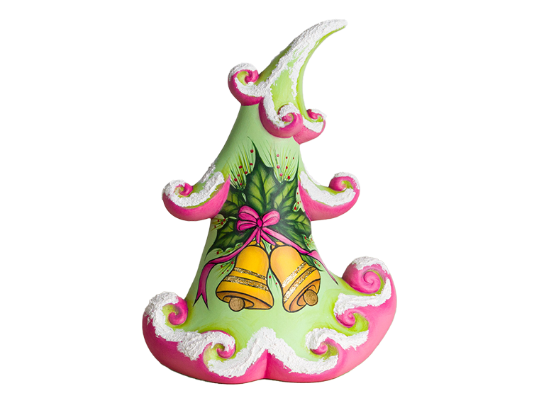 Bisque Small Jolly Christmas Tree (Case of 6)