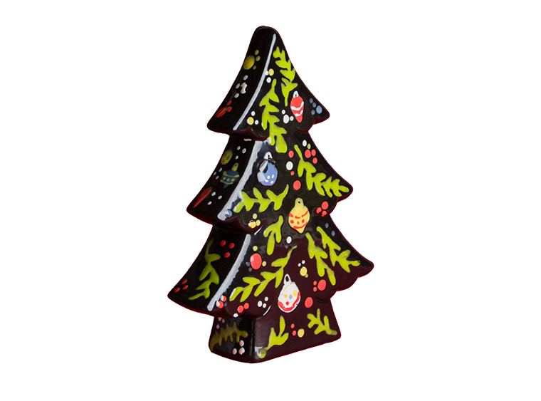 Bisque Small Tree Silhouette (Case of 6)