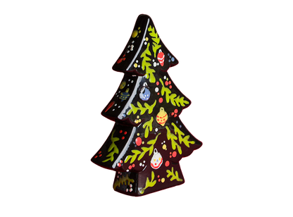 Bisque Small Tree Silhouette (Case of 6)