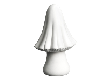 Bisque Large Pointed Mushroom (Case of 6)