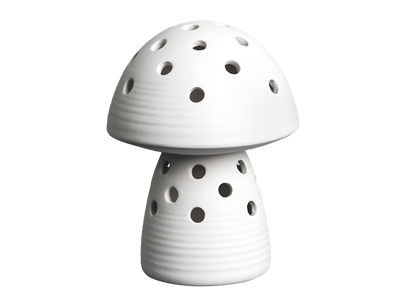 Bisque Small Mushroom Lantern (Case of 4)
