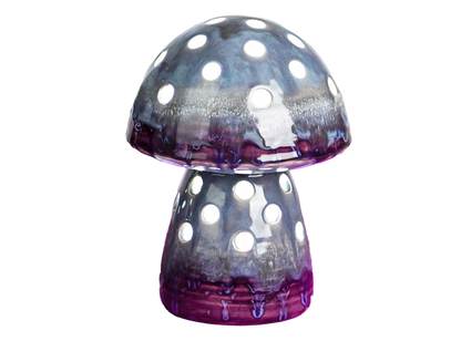 Bisque Small Mushroom Lantern (Case of 4)