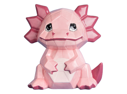 Bisque Axolotl Facet-Ini (Case of 6)