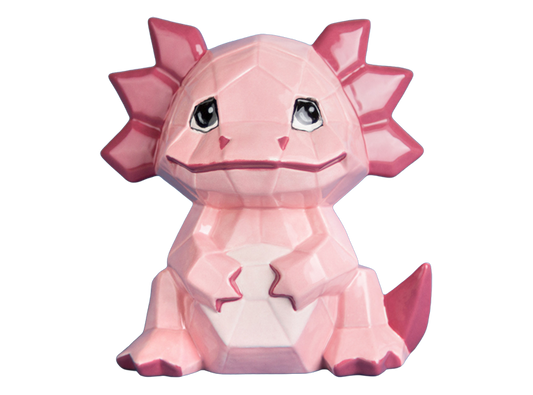 Bisque Axolotl Facet-Ini (Case of 6)