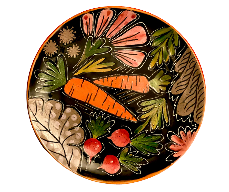 Bisque Terra Cotta Plate (Case of 6)