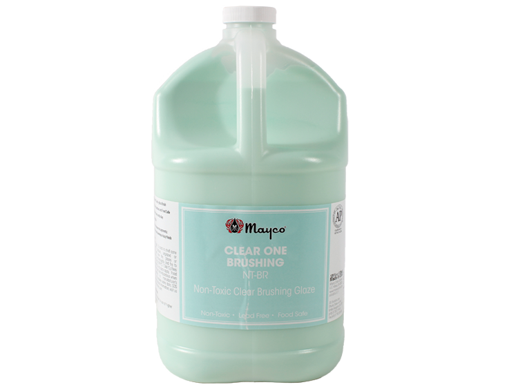 Natural Clear Brushing Glaze - Gallon (Case of 1)