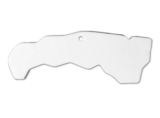 Bisque Hawaii State Ornament (Case of 6)