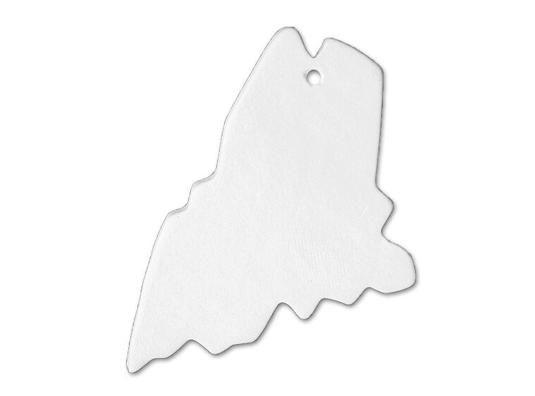 Bisque Maine State Ornament (Case of 6)