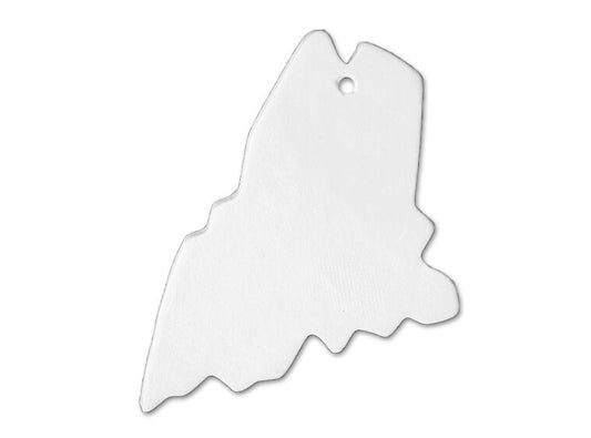 Bisque Maine State Ornament (Case of 6)