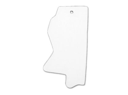 Bisque Mississippi State Ornament (Case of 6)