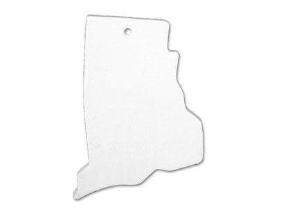 Bisque Rhode Island State Ornament (Case of 6)