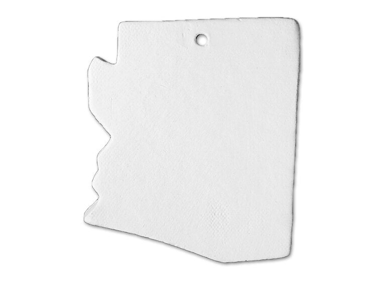 Bisque Arizona State Ornament (Case of 6)