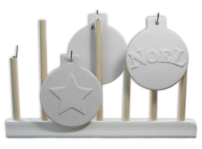 Bisque South Dakota State Ornament (Case of 6)