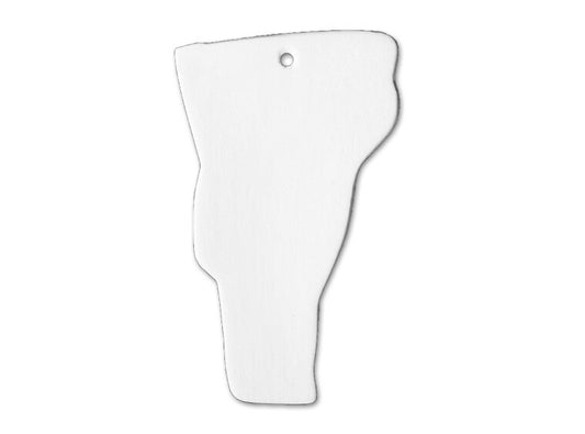 Bisque Vermont State Ornament (Case of 6)